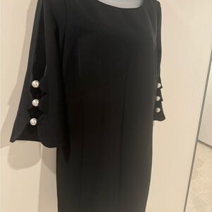 Laundry By Shelli Segal Los Angeles Black Cocktail Dress Size 6